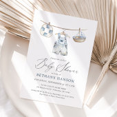 Invitation Baby shower Nautical Boy