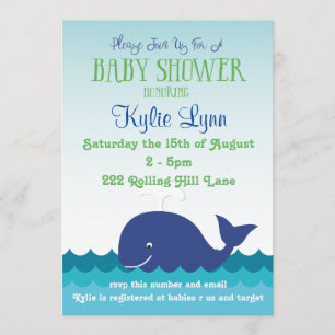 Invitation Baby shower nautique