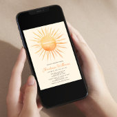 Invitation Baby shower neutre de Sunshine Genre