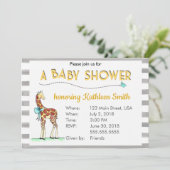 Invitation Baby shower Neutre hommes-femmes (Debout devant)