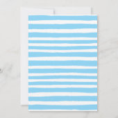 Invitation Baby shower neutre pour les femmes dans l'océan (Dos)