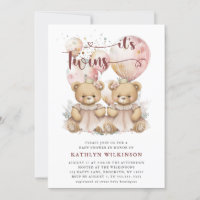 BABY SHOWER Nounours DES Ballons roses DOUCES