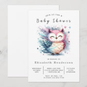 Invitation Baby shower numérique classique (Devant / Derrière)