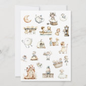 Invitation Baby shower Nursery Rhyme (Dos)