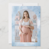 Invitation Baby Shower Oh Boy | Moderne (Dos)