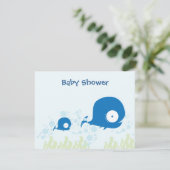 Invitation Baby shower organique Invitaitons de planète de (Debout devant)