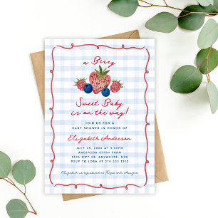 Invitation Baby Shower Original et Dessiné à la Main avec des