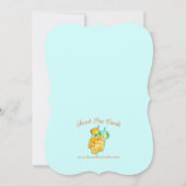 Invitation Baby shower Ornate Luau (Dos)