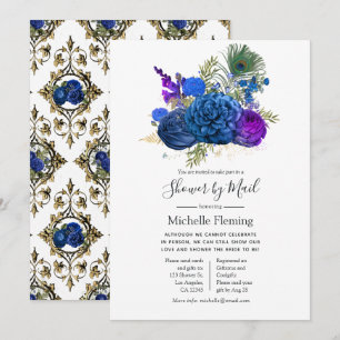 Invitation Baby shower ou mariage par la poste sur le thème d