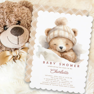Invitation Baby shower Ours