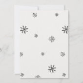 Invitation Baby shower Ours Polaire (Dos)