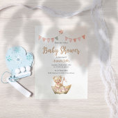 Invitation Baby shower Ours Teddy