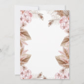 Invitation Baby Shower Papillon (Dos)