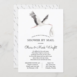 Invitation Baby shower par courrier