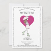 Invitation Baby shower par courrier (Devant)