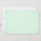 Invitation Baby shower Par Mail Aquarelle Garçon Fée Rabbit (Dos)