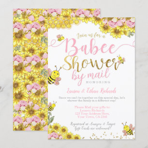 Invitation Baby shower par Mail Bee