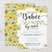 Invitation Baby shower par Mail Bee (Devant / Derrière)