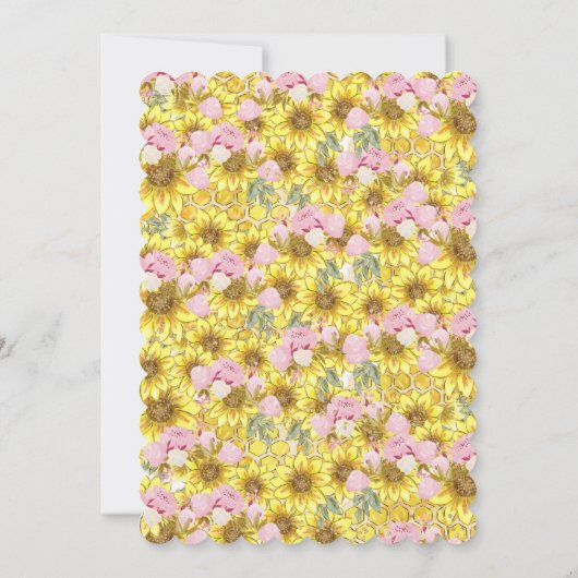 Invitation Baby shower par Mail Bee (Dos)