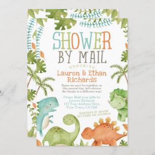 Invitation Baby shower par Mail Dinosaur