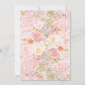 Invitation Baby shower par Mail Elephant (Dos)