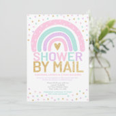 Invitation Baby shower par Mail Rainbow (Debout devant)