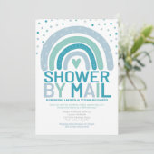 Invitation Baby shower par Mail Rainbow (Debout devant)