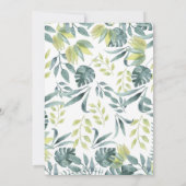 Invitation Baby shower par Mail Safari (Dos)