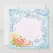 Invitation Baby shower Paris Ballerina (Dos)