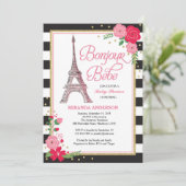 Invitation Baby shower Paris / Invitation Paris (Debout devant)