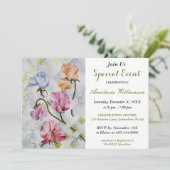 INVITATION BABY SHOWER PARTY (Debout devant)