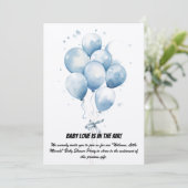 Invitation baby shower Party (Debout devant)