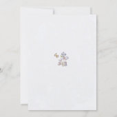 Invitation Baby shower Pastel Enchanted Garden Bird Butterfly (Dos)