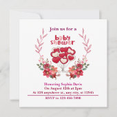 Invitation Baby shower personnalisé (Devant)