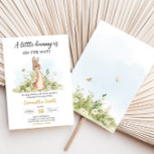 Invitation Baby shower Peter Rabbit