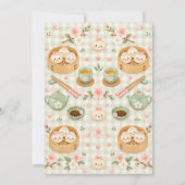 Invitation Baby Shower Petit Bouddha (Dos)