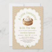 Invitation Baby Shower Petit Boulet (Devant)