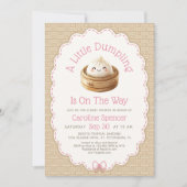 Invitation Baby Shower Petit Boulet (Devant)