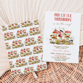 Invitation Baby Shower Petit Champignon