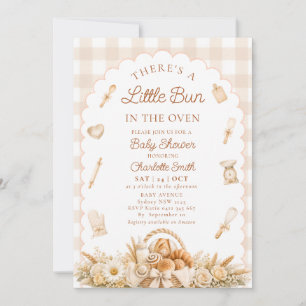 Invitation Baby-Shower Petite Brioche au Four