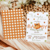 Invitation Baby Shower Petite Citrouille
