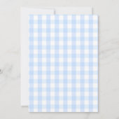 Invitation Baby Shower Petite Citrouille (Dos)