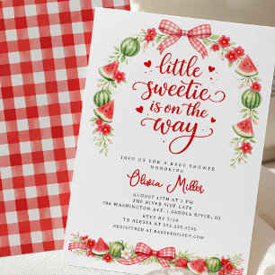 Invitation Baby Shower Petite Douceur Pastèque
