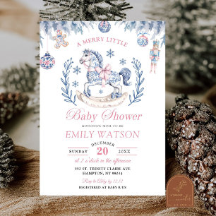 Invitation Baby Shower Petite Fête Merry Chinoiserie