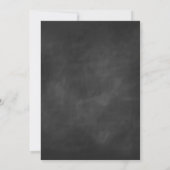 Invitation Baby shower Pink Chalkboard (Dos)