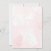 Invitation Baby shower Piscine Pink Splash Bash (Dos)