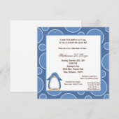 Invitation Baby shower Pok-a-Dot 5x7 (Devant / Derrière)