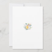 Invitation Baby shower pour bébés jumeaux modifiab (Dos)