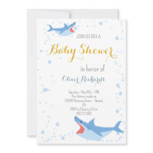 Baby shower pour enfants de Shark Summer Party