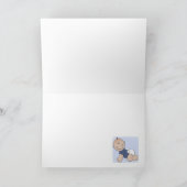 Invitation Baby shower pour garçon (Intérieur)